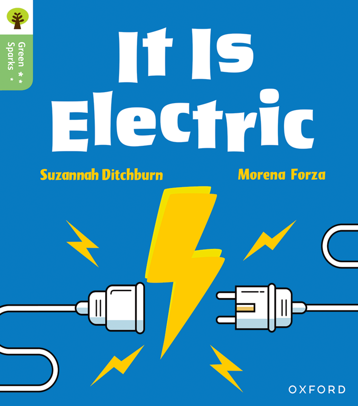 牛津大學出版社 Green Sparks 系列繪本《It Is Electric》封面