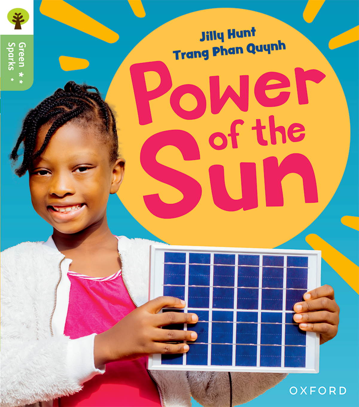 牛津大學出版社 Green Sparks 系列繪本《Power of the Sun》封面